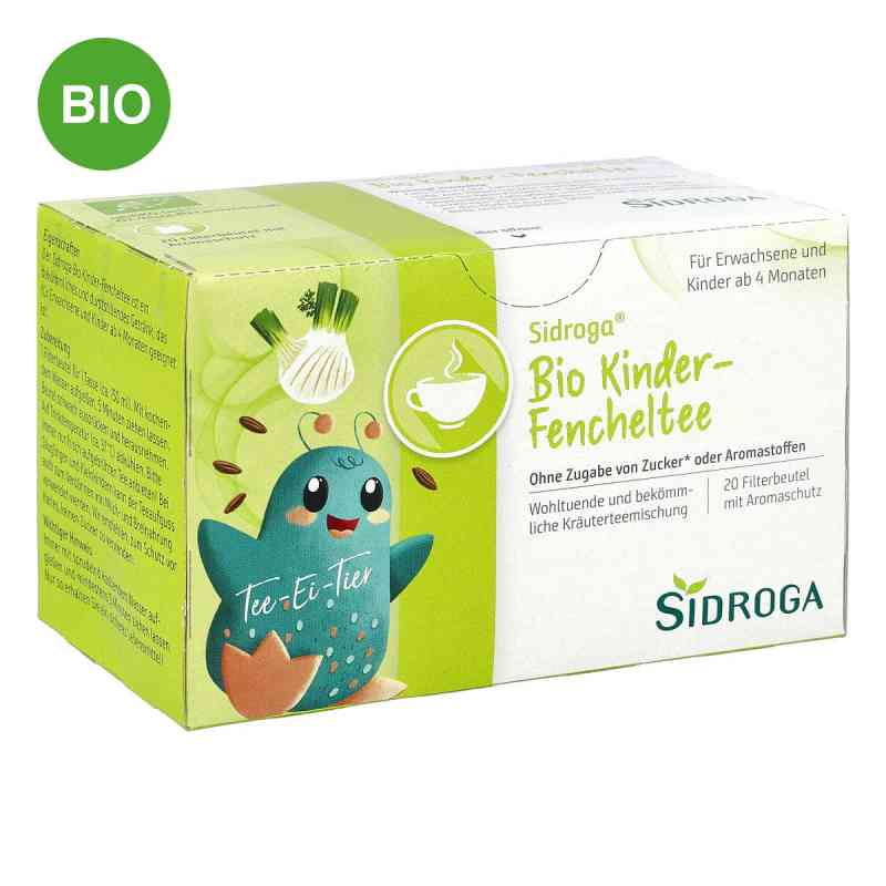 Sidroga Bio Kinder-Fencheltee Filterbeutel 20X2.0 g von Uriach Germany GmbH PZN 00953935