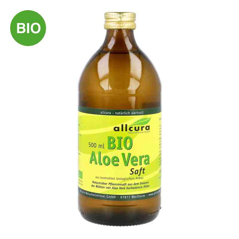 Aloe Vera Saft Bio 500 ml von allcura Naturheilmittel GmbH PZN 01866049