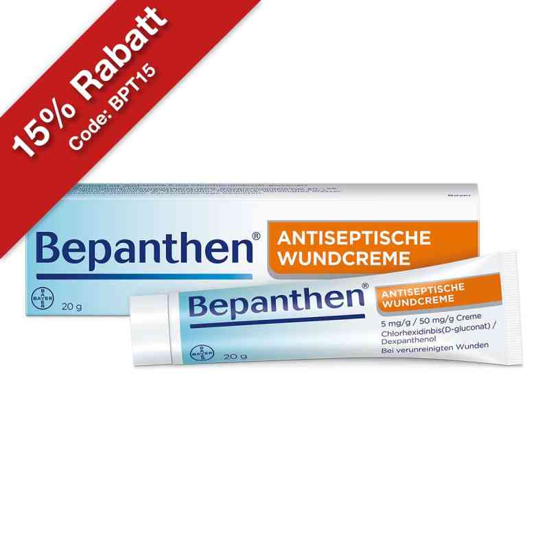 Bepanthen Antiseptische Wundcreme 20 g von Bayer Vital GmbH PZN 01987824
