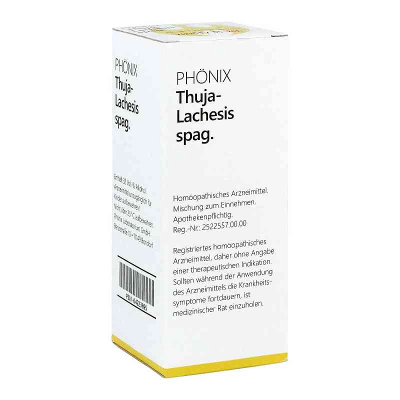 Phnix Thuja lachesis spag. Tropfen 100 ml online kaufen