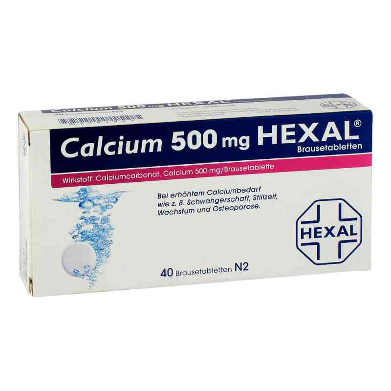 Calcium 500mg Hexal 40 Stk Günstig Bei Apotheke At