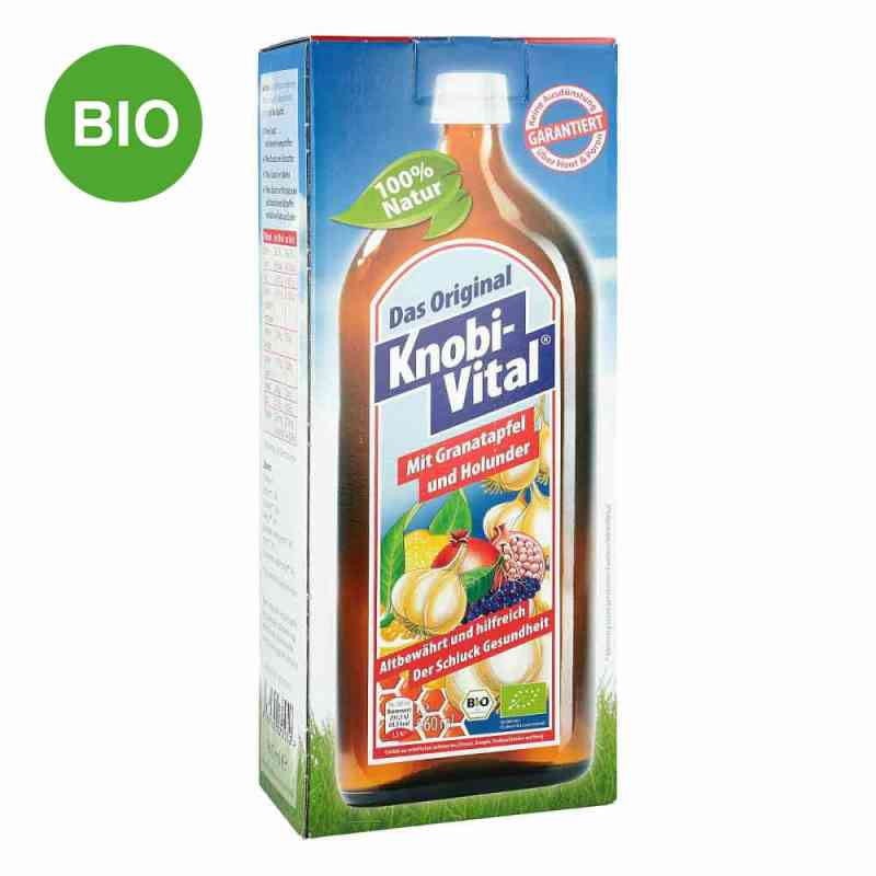 Knobivital mit Granatapfel+holunder Bio 960 ml von KnobiVital Naturheilmittel GmbH PZN 07748546