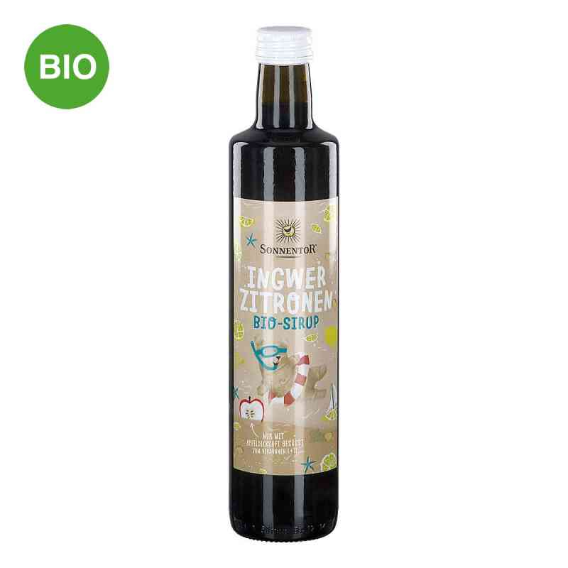 SONNENTOR Ingwer Zitronen Bio Sirup 500 ml von SONNENTOR KRAEUTERHANDELSGMBH PZN 08201984
