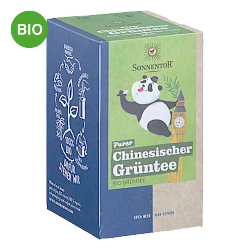 SONNENTOR Purer Chinesischer Grüntee bio 18 stk von SONNENTOR KRAEUTERHANDELSGMBH PZN 08201994