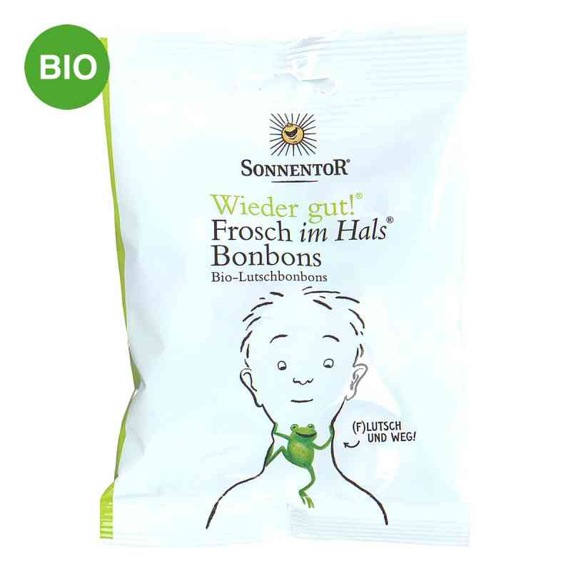SONNENTOR Frosch im Hals Bio Lutschbonbons 50 g von SONNENTOR KRAEUTERHANDELSGMBH PZN 08202002