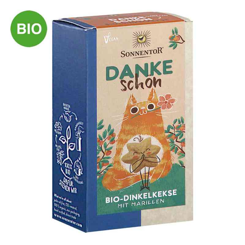 SONNENTOR Dankeschön Bio Dinkelkekse mit Marillen 125 g von SONNENTOR KRAEUTERHANDELSGMBH PZN 08202004