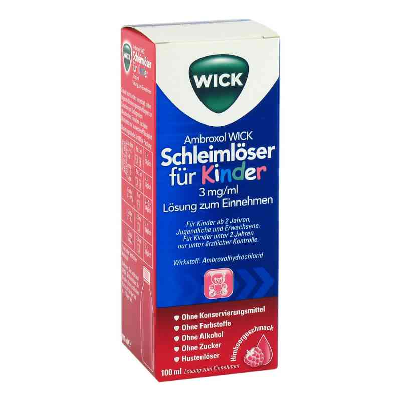 Ambroxol WICK Schleimlöser für Kinder 3mg/ml Lsg.z.Einn. 100 ml