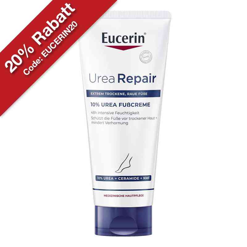 Eucerin UreaRepair 10% Urea Fußcreme 100 ml von Beiersdorf AG Eucerin PZN 11678047