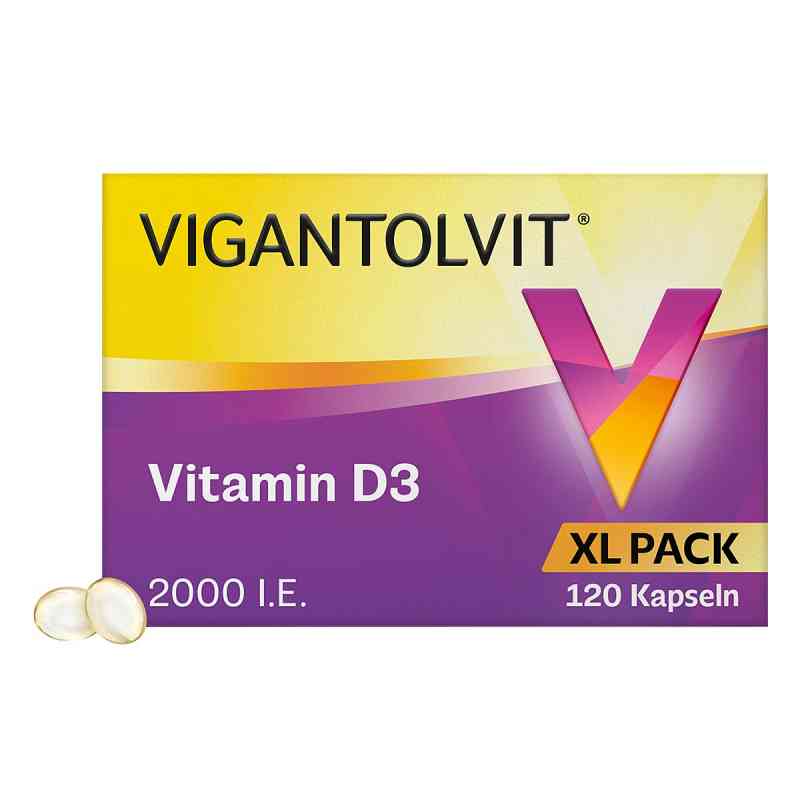 Vigantolvit 2000 Ie Vitamin D3 Weichkapseln 120 Stk