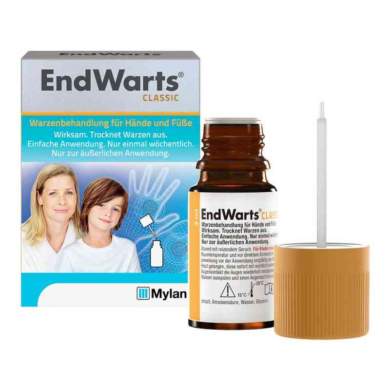 EndWarts CLASSIC: Lösung gegen Warzen und Dornwarzen 3 ml