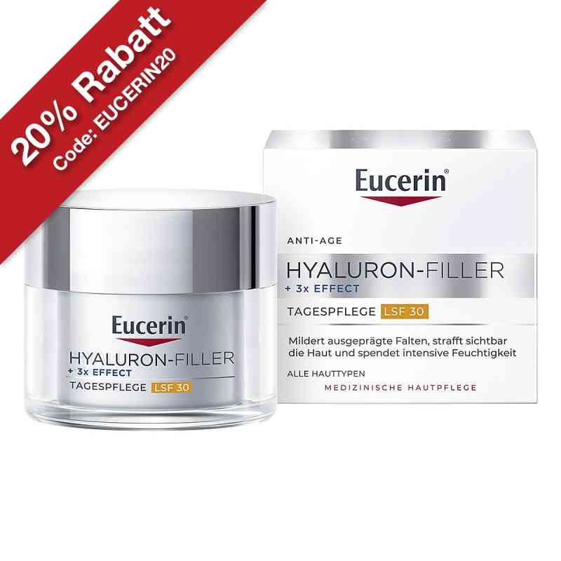 Eucerin Hyaluron-Filler + 3x Effect Tagespflege LSF 30 50 ml von Beiersdorf AG Eucerin PZN 13929074