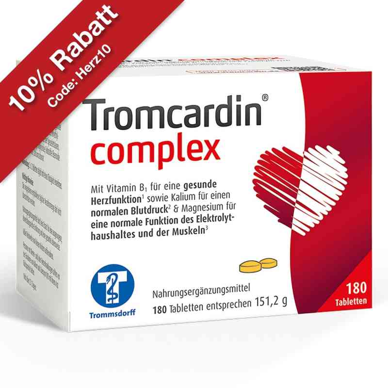 Tromcardin complex Tabletten 180 stk von Trommsdorff GmbH & Co. KG PZN 15640662