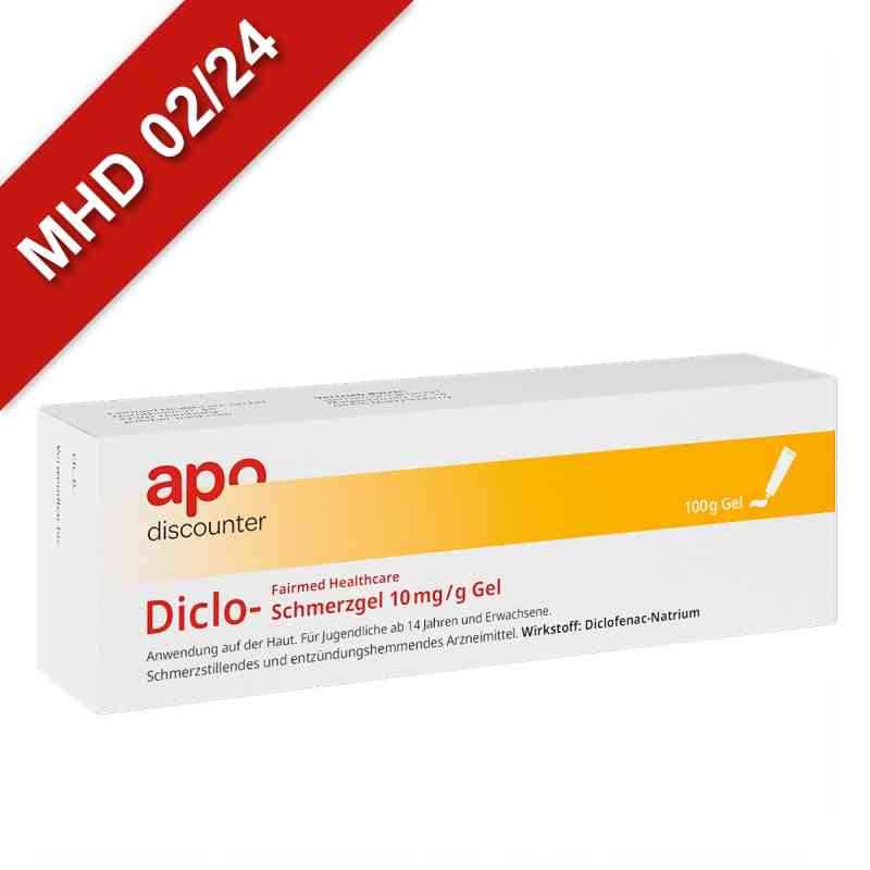 Diclofenac Schmerzgel von apo-discounter 100 g von Fair-Med Healthcare GmbH PZN 16500124