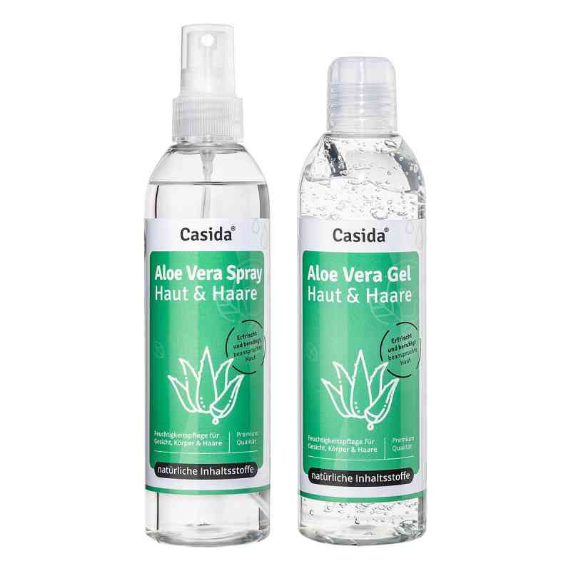 Aloe Vera Gel+aloe Vera Spray Set 2X200 ml online kaufen