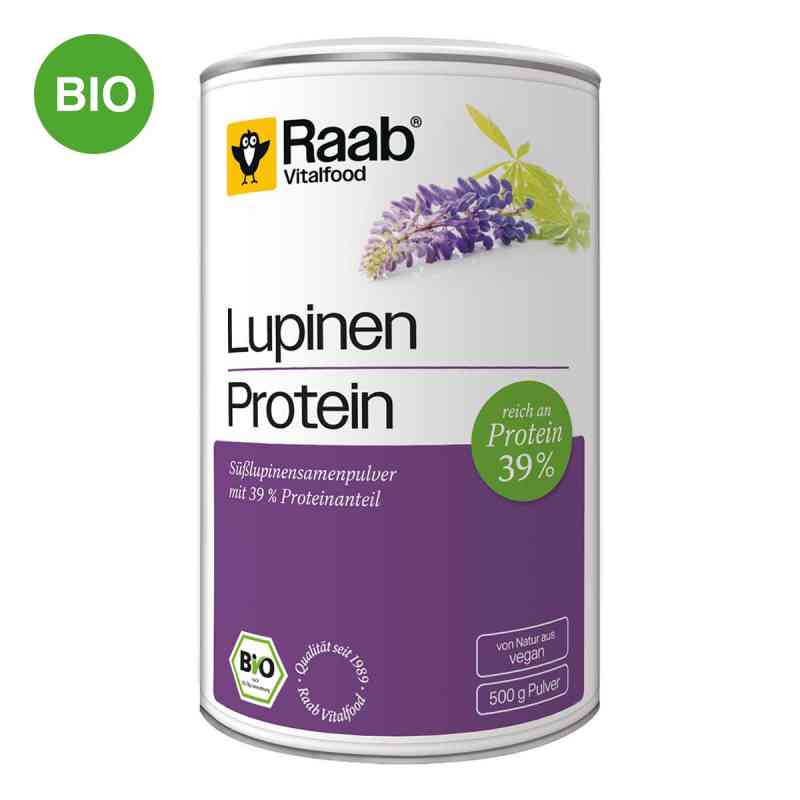 Raab Vitalfood Lupinenprotein Bio Pulver 500 g von Raab Vitalfood GmbH PZN 19304429
