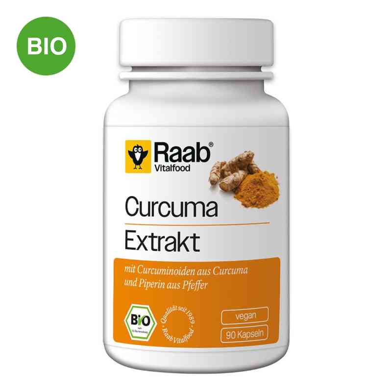 Raab Vitalfood Curcuma Extrakt Bio Kapseln 90 stk von Raab Vitalfood GmbH PZN 19304607