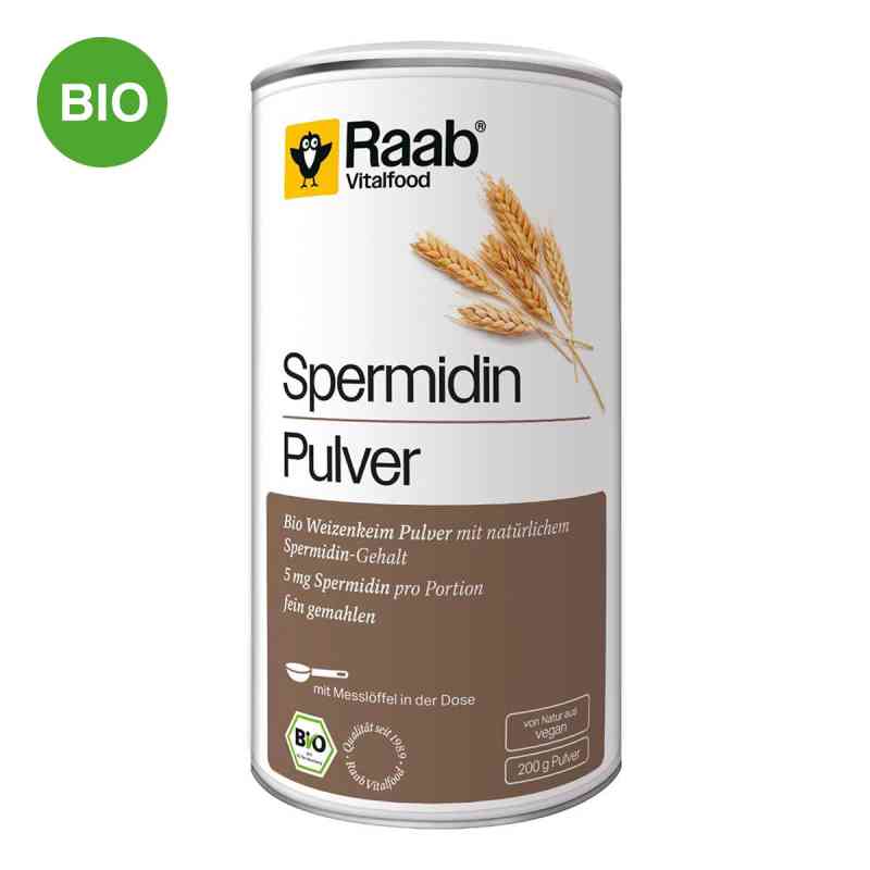 Raab Vitalfood Spermidin Bio Pulver 200 g von Raab Vitalfood GmbH PZN 19305601