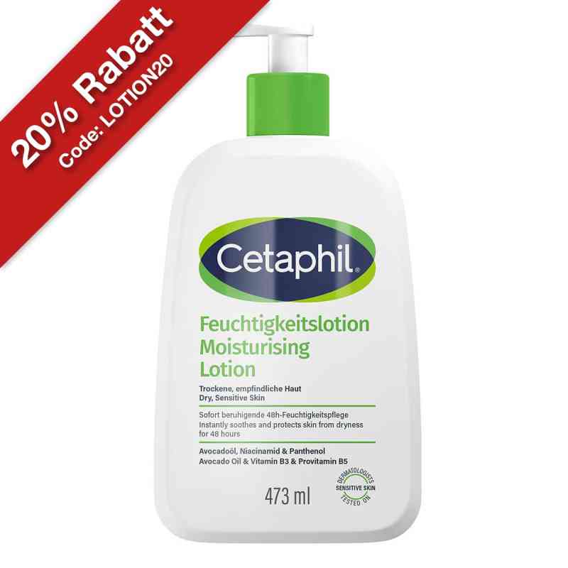 Cetaphil Feuchtigkeitslotion 473 ml von Galderma Laboratorium GmbH PZN 19720613