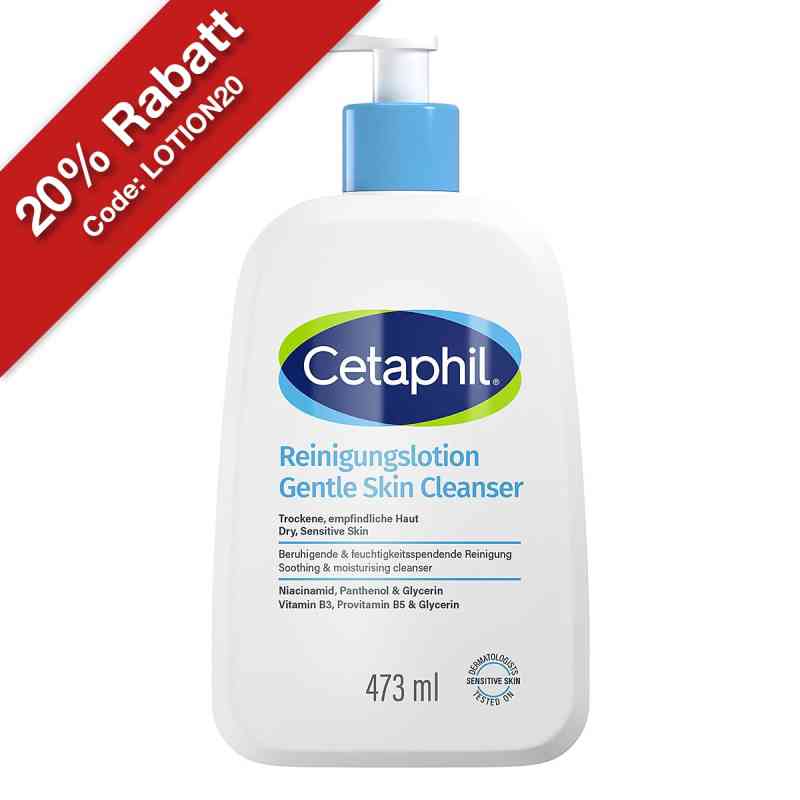 Cetaphil Reinigungslotion für Körper & Gesicht 473 ml von Galderma Laboratorium GmbH PZN 19720671