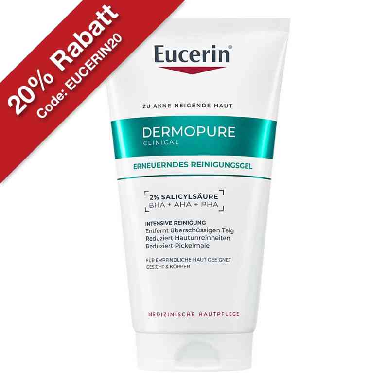 Eucerin Dermopure Clinical erneuerndes Reinigungsgel 150 ml von Beiersdorf AG Eucerin PZN 19729910