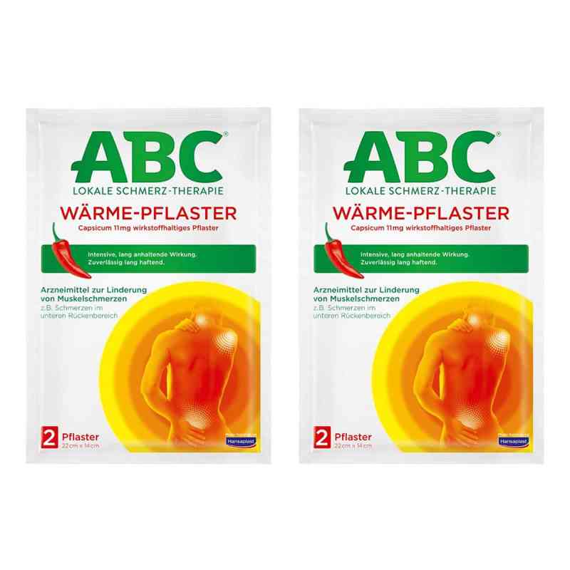 ABC Wärme-Pflaster Capsicum  2x2 stk von Beiersdorf AG PZN 08104830