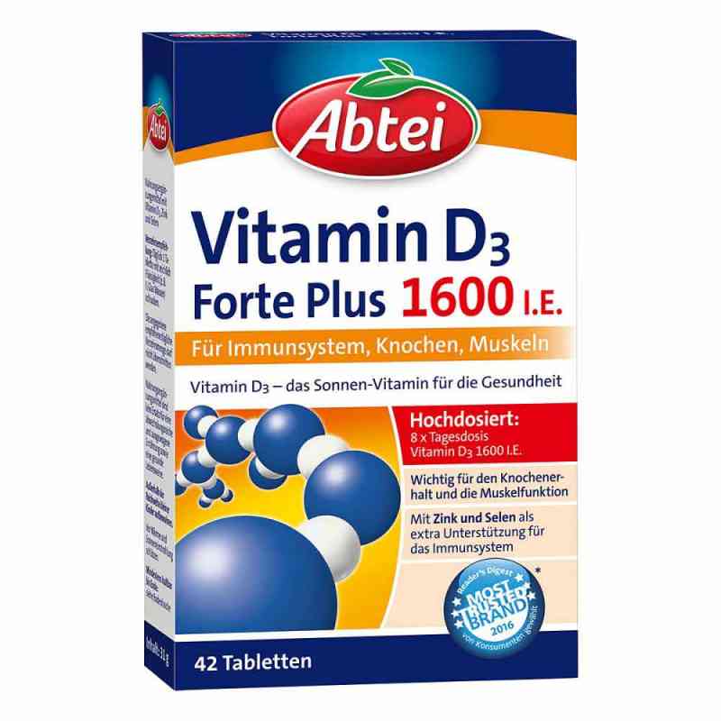 Abtei Vitamin D3 Forte Plus Tabletten 42 stk von Omega Pharma Deutschland GmbH PZN 12369006