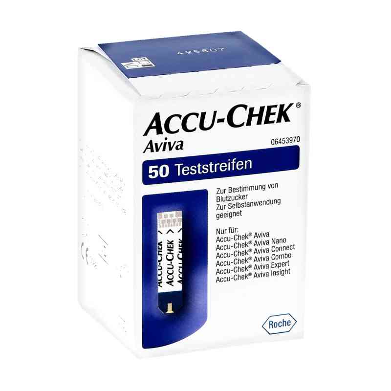 Accu Chek Aviva Teststreifen Plasma Ii 1X50 stk von Roche Diagnostics Deutschland GmbH PZN 06114963