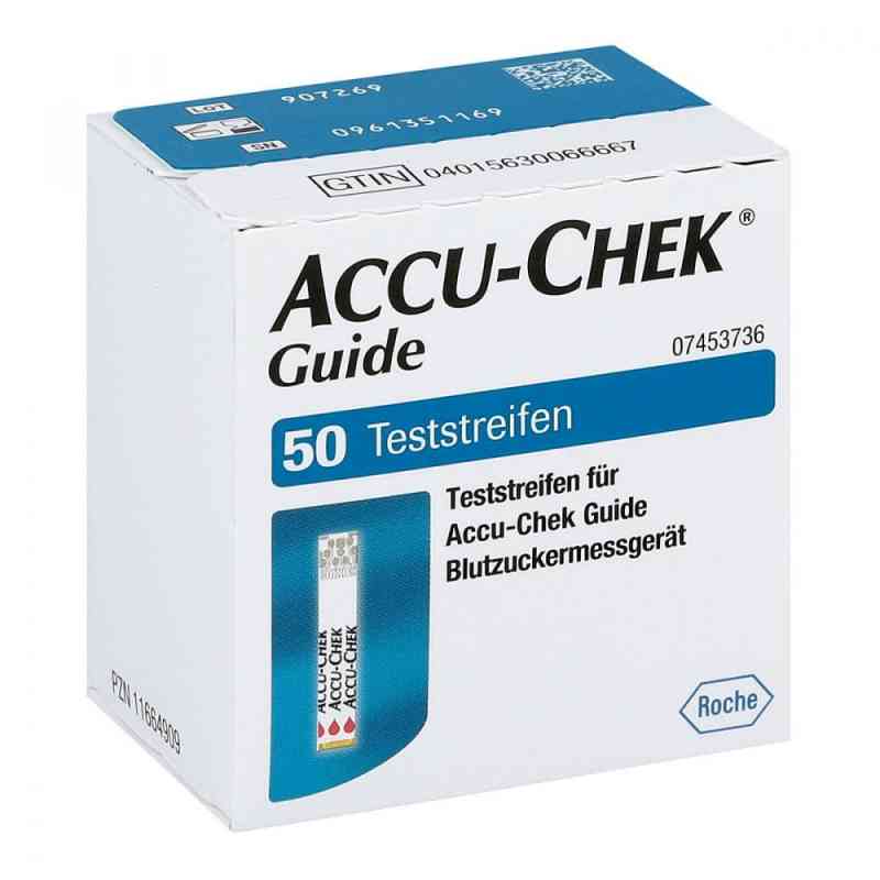 Accu Chek Guide Teststreifen 1X50 stk von Roche Diabetes Care Deutschland  PZN 11664909