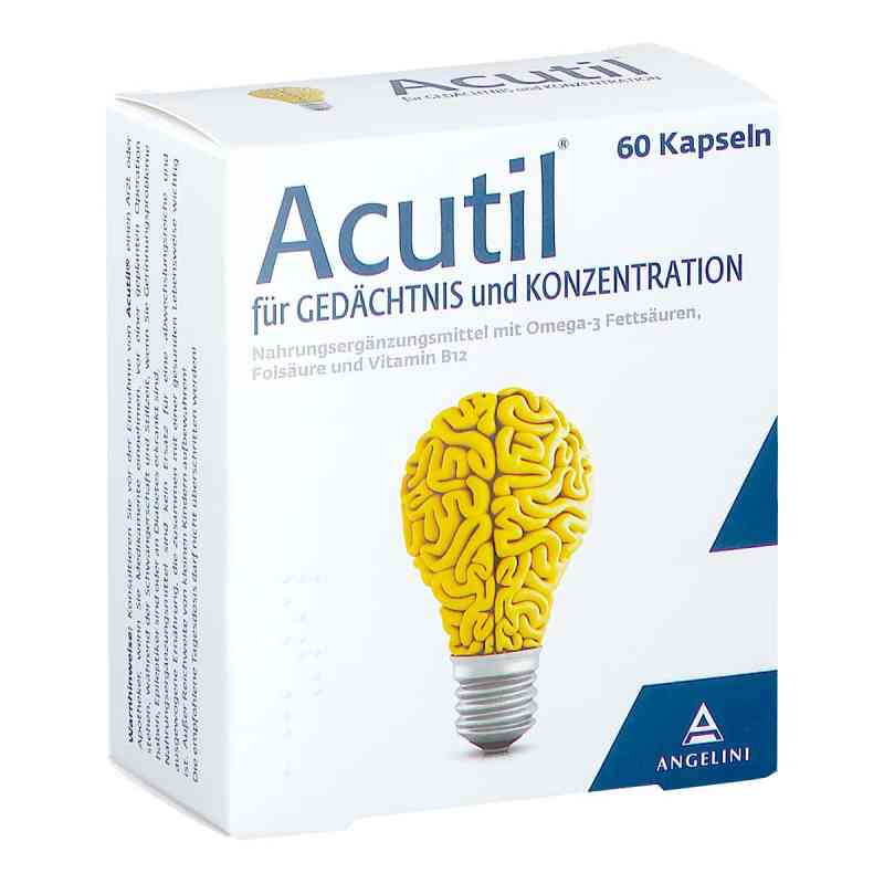 Acutil Kapseln 60 stk von ANGELINI PHARMA OESTERREICH GMBH PZN 08201220