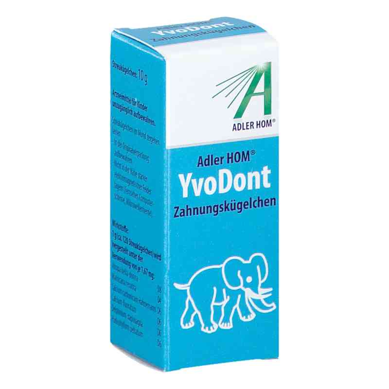 Adler HOM YvoDont Zahnungskügelchen 10 g von ADLER PHARMA PRODUKTION UND VERTRIEB GMBH PZN 08202382