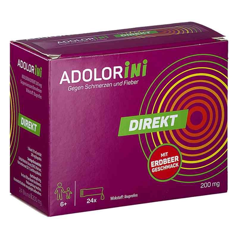 ADOLORINI DIREKT 200 mg Suspension 24 stk von KWIZDA PHARMA GMBH PZN 08201151