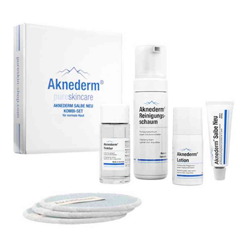 Aknederm Salbe Neu Kombi-Set für Normale Haut 1 Pck von gepepharm GmbH PZN 17150809