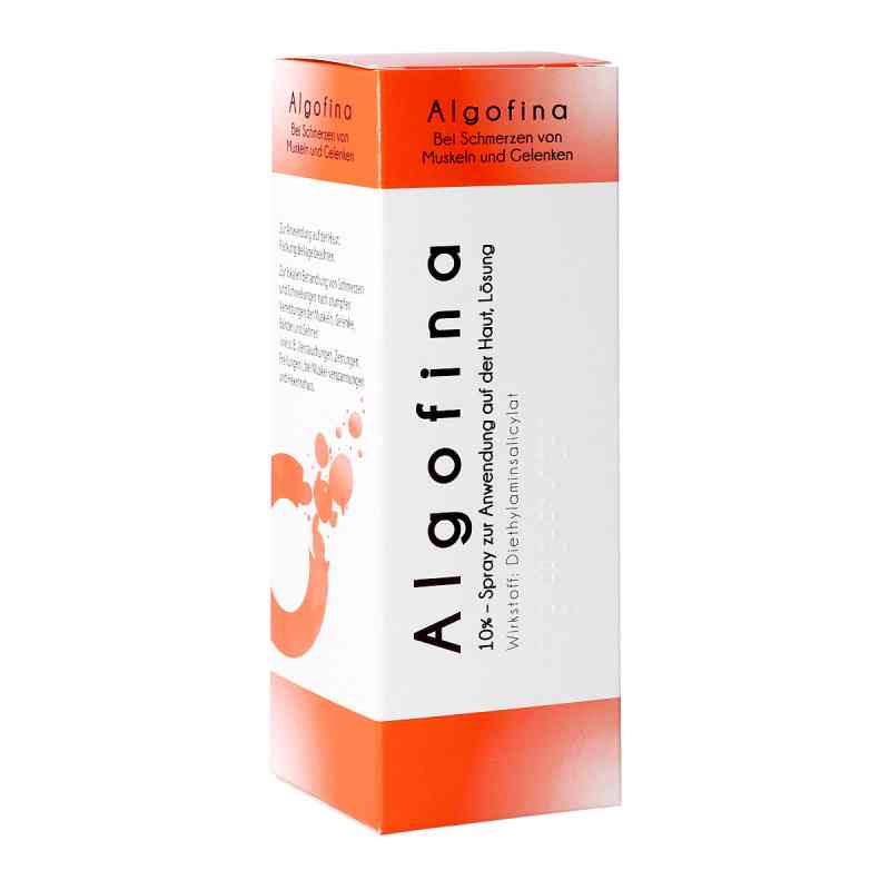 Algofina Spray 10 % 100 ml von STRALLHOFER PHARMA GMBH          PZN 08200176