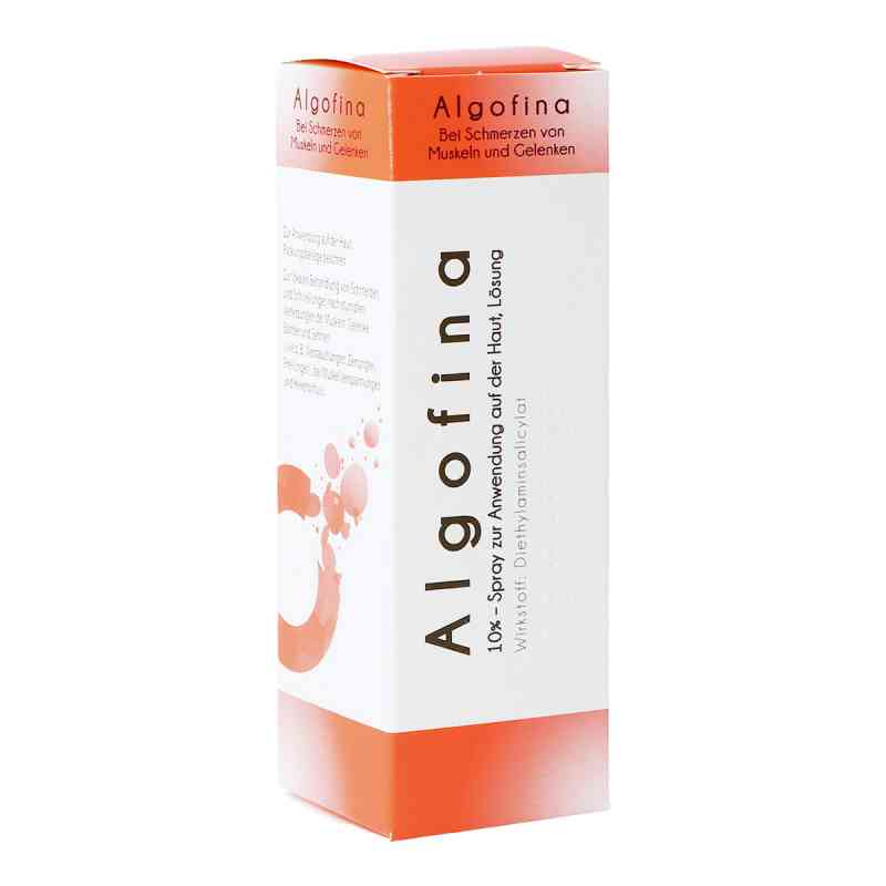 Algofina Spray 10 % 50 ml von STRALLHOFER PHARMA GMBH          PZN 08200388