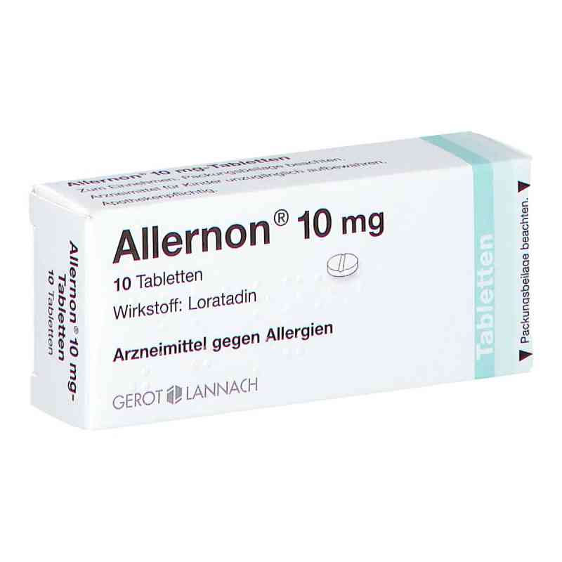 Allernon 10 mg 10 stk von G.L.PHARMA GMBH         PZN 08200325