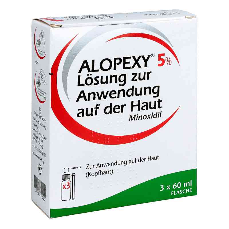 ALOPEXY 5% Lösung 3X60 ml von PIERRE FABRE DERMO KOSMETIK GmbH PZN 09374110