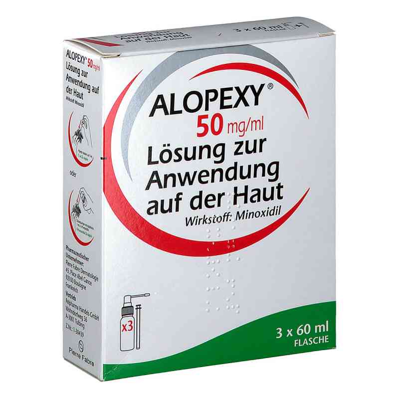 ALOPEXY 5 % - Lösung zur Anwendung auf der Haut 180 ml von PELPHARMA HANDELS GMBH           PZN 08200839