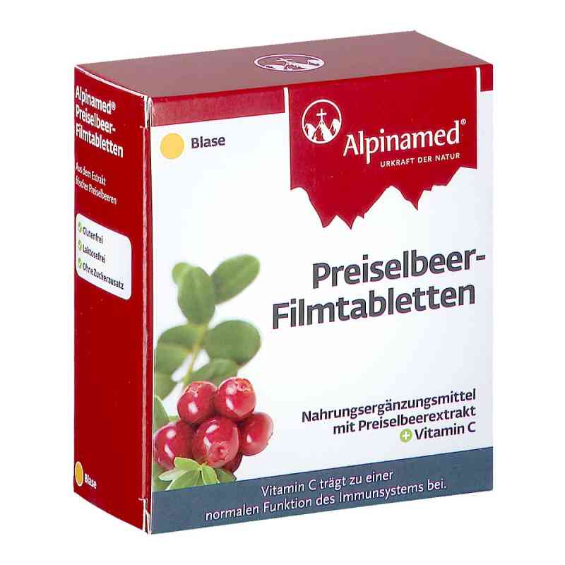 Alpinamed Preiselbeer Filmtabletten 120 stk von GEBRO PHARMA GMBH    PZN 08200462