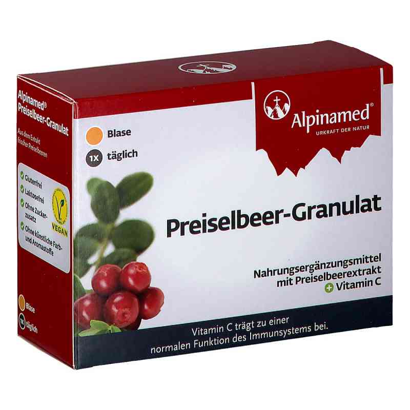 Alpinamed Preiselbeer Granulat 20 stk von GEBRO PHARMA GMBH    PZN 08200464
