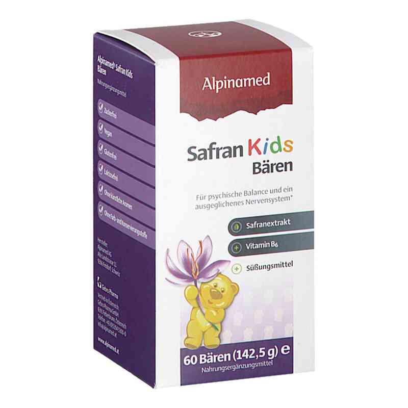 Alpinamed Safran Kids Bären 60 stk von GEBRO PHARMA GMBH PZN 08201685