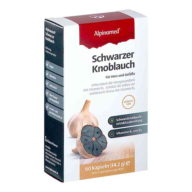 Alpinamed Schwarzer Knoblauch vegan Kapseln 60 stk von GEBRO PHARMA GMBH PZN 08201163