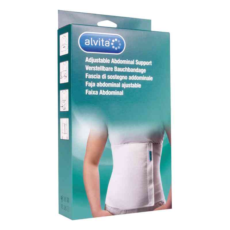 Alvita Bauchbandage Größe 1 1 stk von Alliance Healthcare Deutschland GmbH PZN 11151558