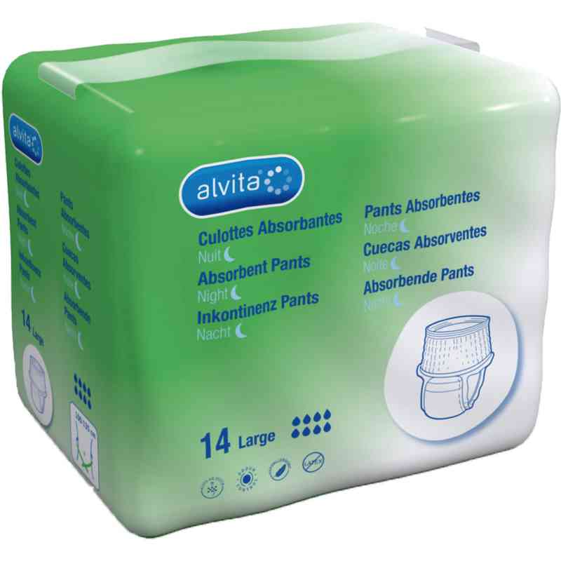 Alvita Inkontinenz Pants large 14 stk von Alliance Healthcare Deutschland GmbH PZN 10216830