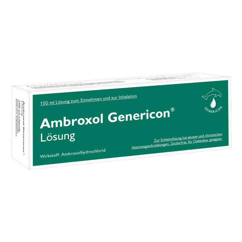 Ambroxol Genericon Lösung 100 ml von GENERICON PHARMA GES.M.B.H.      PZN 08200467