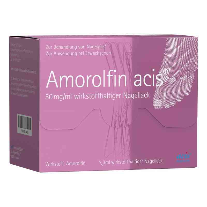 Amorolfin acis 50 mg/ml wirkstoffhalt.Nagellack 3 ml von MIBE GmbH Arzneimittel PZN 15317435