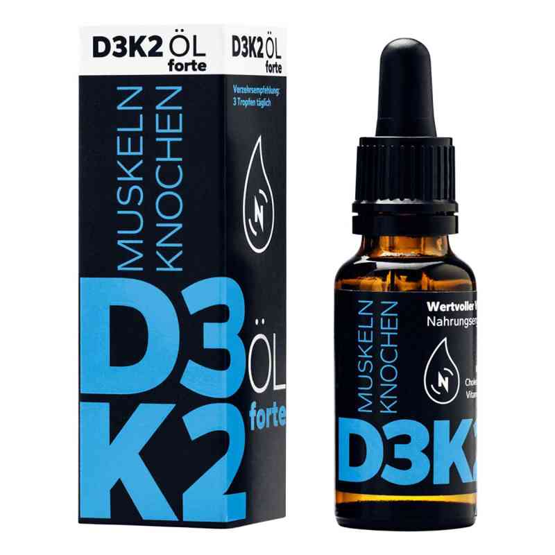 ANDROPEAK D3K2 Öl forte 20 ml von SEIAKTIV VERTRIEBS GMBH PZN 08202421