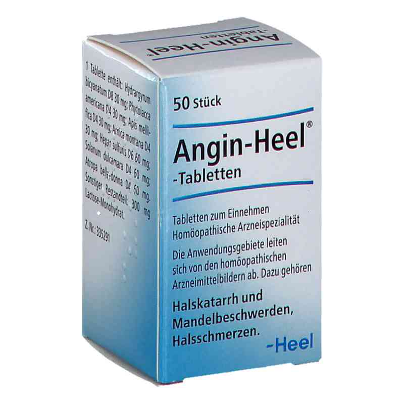 Angin Heel SD Tabletten 50 stk von SCHWABE AUSTRIA GMBH     PZN 08200842