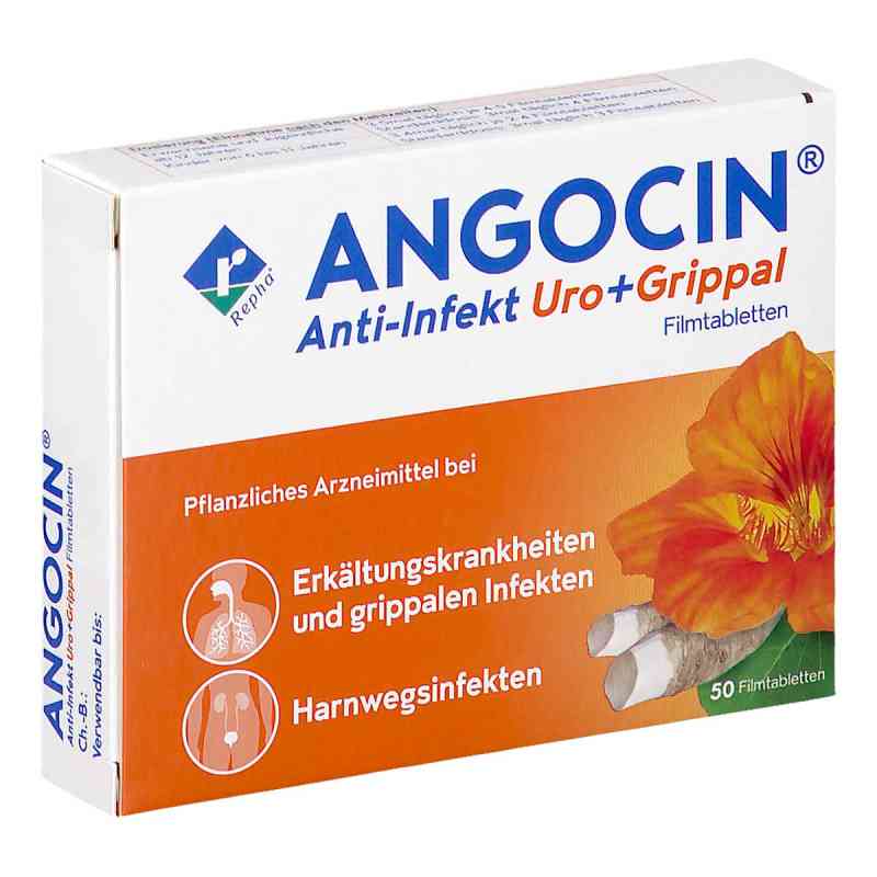 Angocin Anti Infekt Uro + Grippal Filmtabletten 50 stk von SANOVA PHARMA GESMBH, OTC PZN 08202546