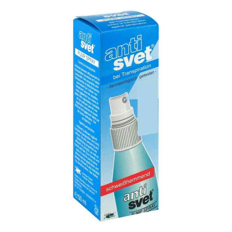 Antisvet bei Transpiration Pumpspray 50 ml von carenow GmbH PZN 02329106