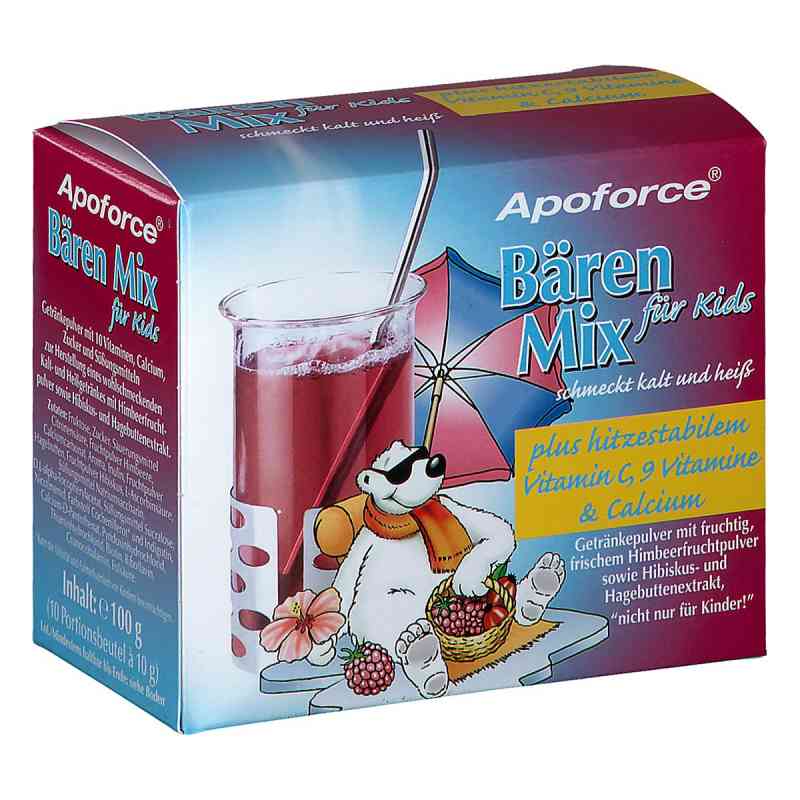 Apoforce Bärenmix für Kids, Getränkepulver im Beutel 10 stk von ECA-MEDICAL HANDELSGMBH PZN 08200844